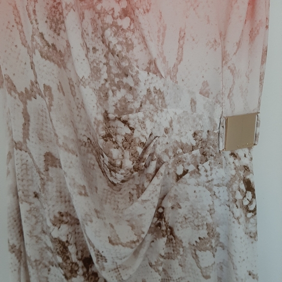 Calvin Klein Multicolor Snakeskin Print Dress - Picture 5 of 8